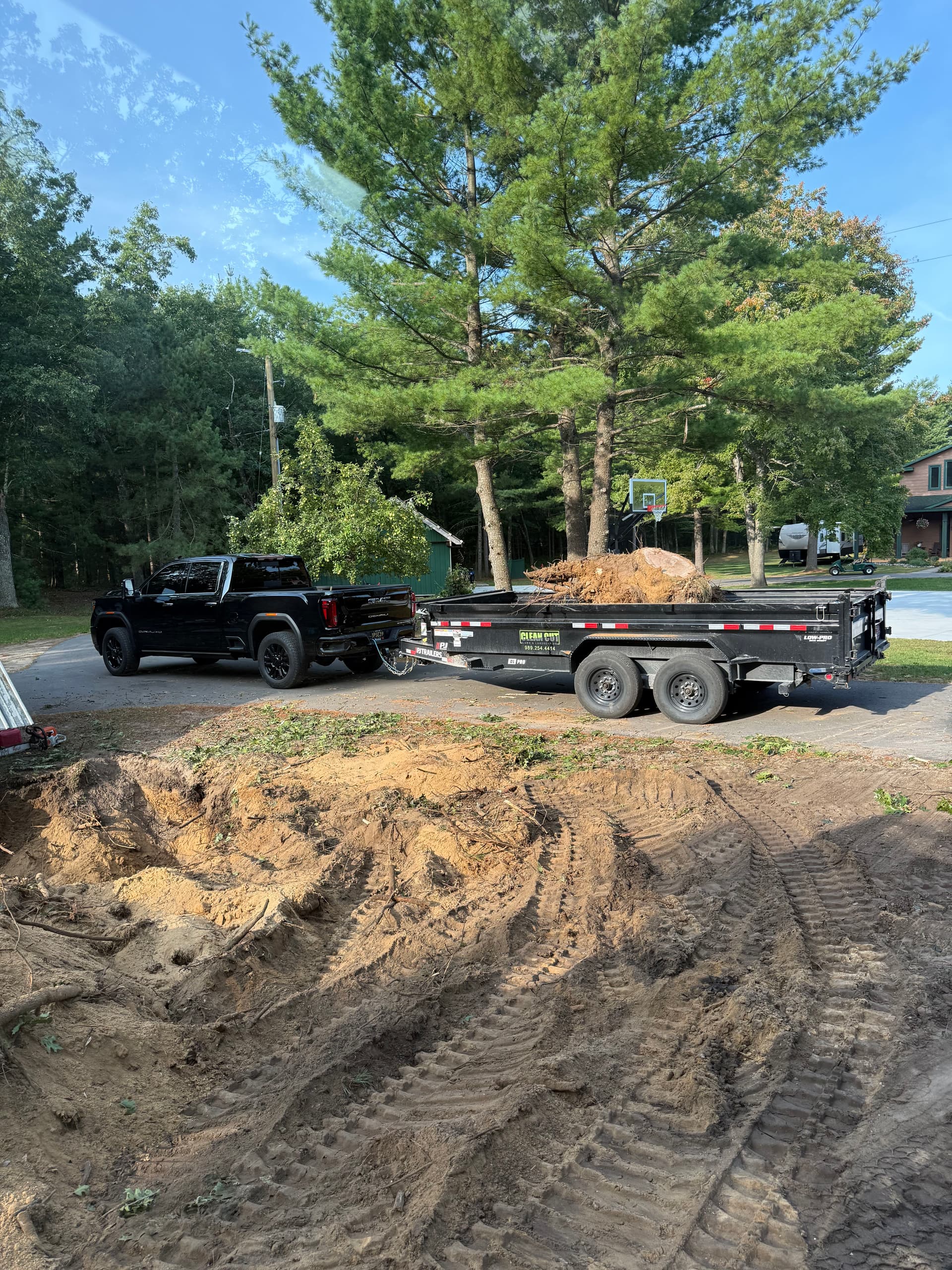 Efficient Lot Clearing in Greenbush Township
