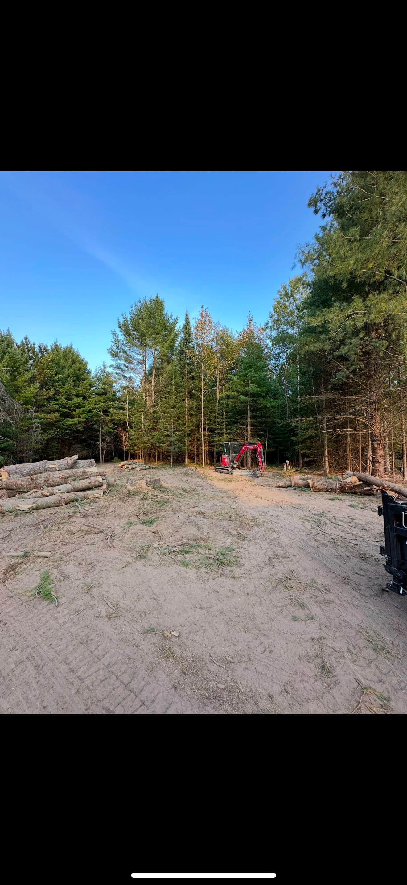 Gallery photos for Efficient Lot Clearing in Greenbush Township: Image #7